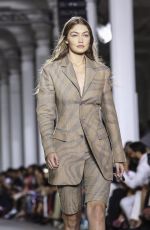 GIGI HADID at Roberto Cavalli Runway Show at MFW in Milan 09/22/2018