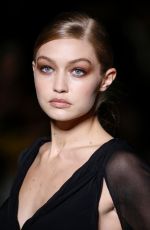 GIGI HADID at Tom Ford Runway Show at New York Fashion Week 09/05/2018