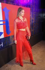 GIGI HADID at Tommy Hilfiger x Lewis Hamilton Launch Party at New York Fashion Week 09/10/2018