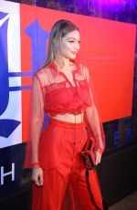 GIGI HADID at Tommy Hilfiger x Lewis Hamilton Launch Party at New York Fashion Week 09/10/2018