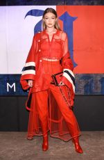 GIGI HADID at Tommy Hilfiger x Lewis Hamilton Launch Party at New York Fashion Week 09/10/2018