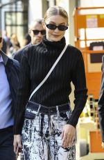GIGI HADID Leaves Max Mara Fashion Show in Milan 09/20/2018