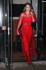 GIGI HADID Night Out in New York 09/10/2018