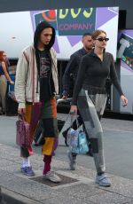 GIGI HADID Out and About in Milan 09/19/2018