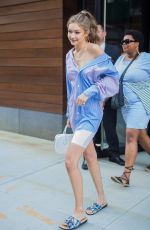 GIGI HADID Out and About in New York 09/04/2018