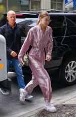 GIGI HADID Out and About in New York 09/08/2018