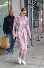 GIGI HADID Out and About in New York 09/08/2018