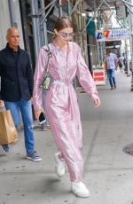 GIGI HADID Out and About in New York 09/08/2018