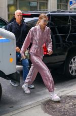 GIGI HADID Out and About in New York 09/08/2018
