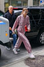 GIGI HADID Out and About in New York 09/08/2018