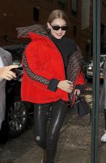 GIGI HADID Out and About in New York 09/10/2018