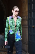 GIGI HADID Out in Milan 09/21/2018