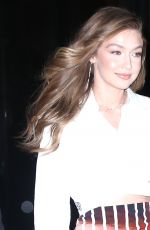 GIGI HADID Out in New York 09/08/2018