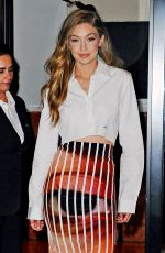 GIGI HADID Out in New York 09/08/2018