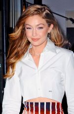 GIGI HADID Out in New York 09/08/2018