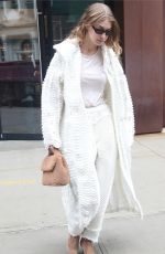 GIGI HADID Out in New York 09/12/2018