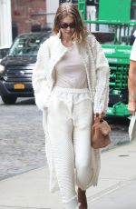 GIGI HADID Out in New York 09/12/2018