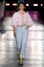 GRACE ELIZABETH at Alberta Ferretti Runway Show at Milan Fashion Week 09/19/2018