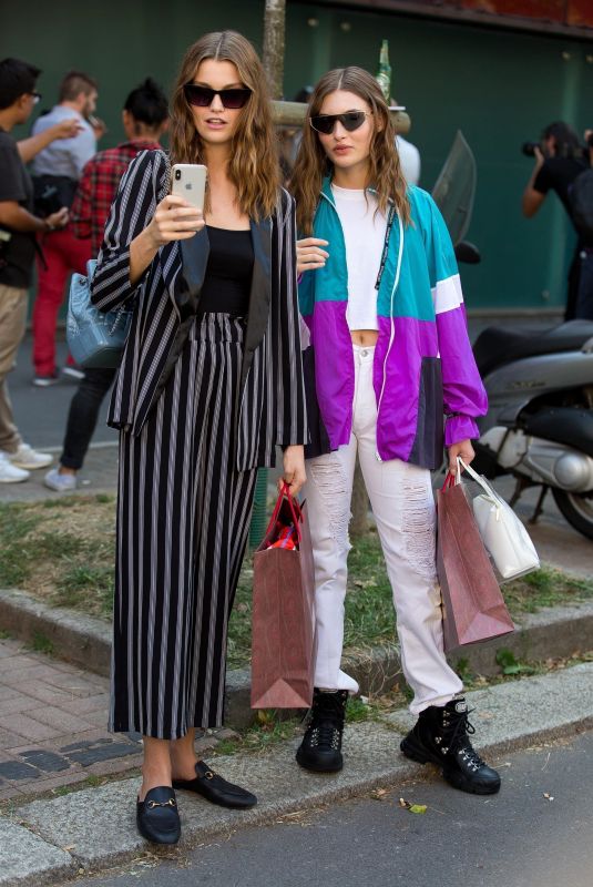 GRACE ELIZABETH at Etro Fashion Show at MFW in Mmilan 09/21/2018