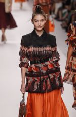 GRACE ELIZABETH at Fendi Runway Show at MFW in Milan 09/20/2018