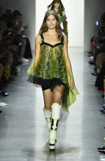 GRACE ELIZABETH at Jeremy Scott Fashion Show in New York 09/06/2018