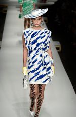 GRACE ELIZABETH at Moschino Runway Show in Milan 0920/2018