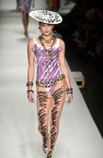 GRACE ELIZABETH at Moschino Runway Show in Milan 0920/2018