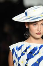 GRACE ELIZABETH at Moschino Runway Show in Milan 0920/2018