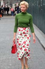 GRETCHEN MOL Out at New York Fashion Week 09/12/2018