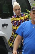 GWEN STEFANI Leaves Recording Studio in Hollywood 09/04/2018