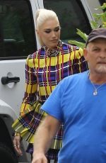 GWEN STEFANI Leaves Recording Studio in Hollywood 09/04/2018