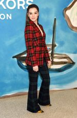 HAILEE STEINFELD at Michael Kors Fashion Show in New York 09/11/2018