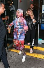 HAILEY BALDWIN and Justin Bieber Leaves Staarbucks in New York 09/15/2018