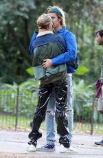 HAILEY BALDWIN and Justin Bieber Out in London 09/17/2018
