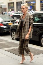 HAILEY BALDWIN Arrives at a Business Meeting in New York 09/07/2018