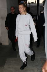 HAILEY BALDWIN Out in London 09/18/2018