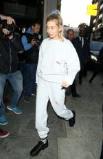 HAILEY BALDWIN Out in London 09/18/2018