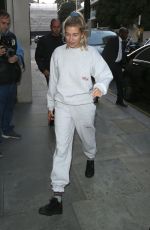 HAILEY BALDWIN Out in London 09/18/2018