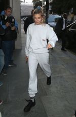 HAILEY BALDWIN Out in London 09/18/2018