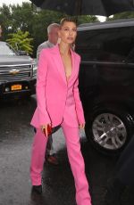 HAILEY BALDWIN Out in New York 09/10/2018