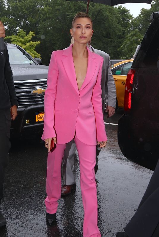 HAILEY BALDWIN Out in New York 09/10/2018