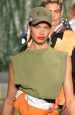 HAILEY CLAUSON at GCDS Runway Show at MFW in Milan 09/22/2018