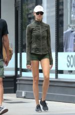 HAILEY CLAUSON Out and About in New York 09/02/2018
