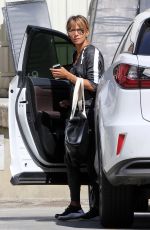 HALLE BERRY Arrives at a Gym in Los Angeles 09/20/2018