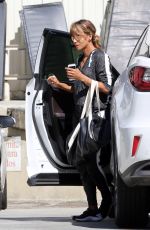 HALLE BERRY Arrives at a Gym in Los Angeles 09/20/2018