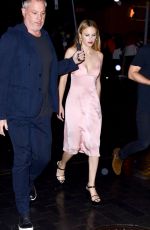 HALSTON SAGE Out at New York Fashion Week 09/08/2018