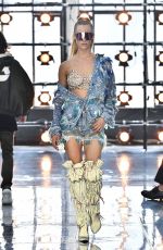 HANNAH FERGUSON at Byblos Runway Show at Milan Fashion Week 09/19/2018