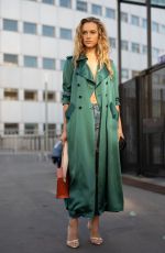 HANNAH FERGUSON Out at Paris Fashion Week 09/27/2018