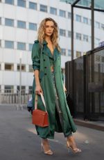 HANNAH FERGUSON Out at Paris Fashion Week 09/27/2018