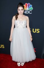 HANNAH ZEILE at This is Us, Season 3 Premiere in Los Angeles 09/25/2018